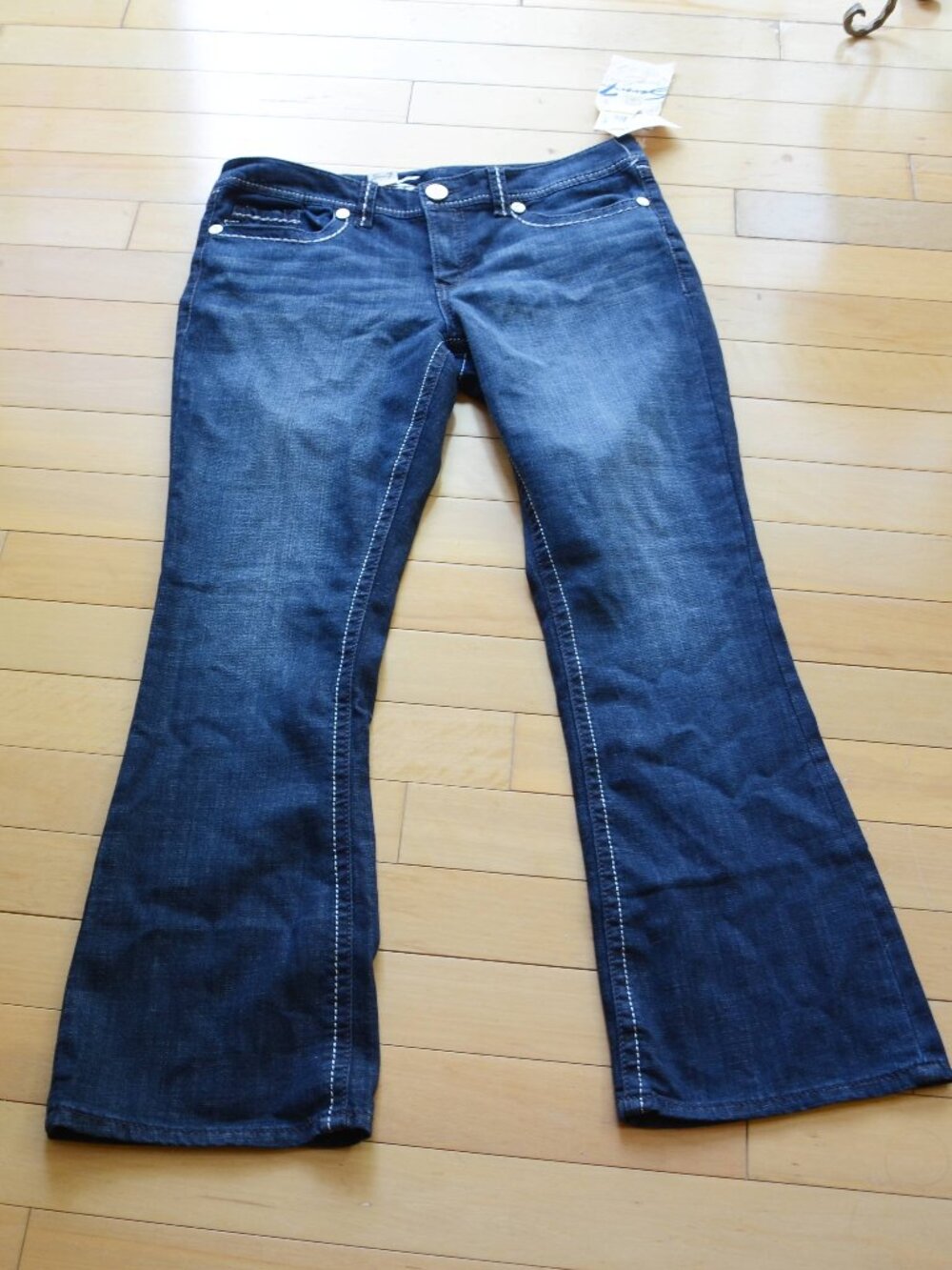 Seven7 denim jeans boot cut Size 14 NWT